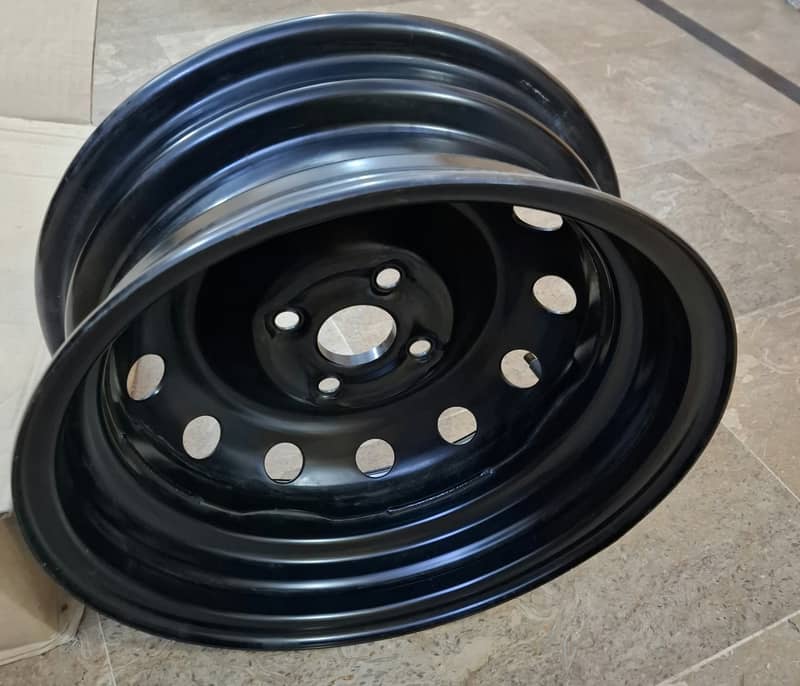 Kia Picanto Steel Rims 4