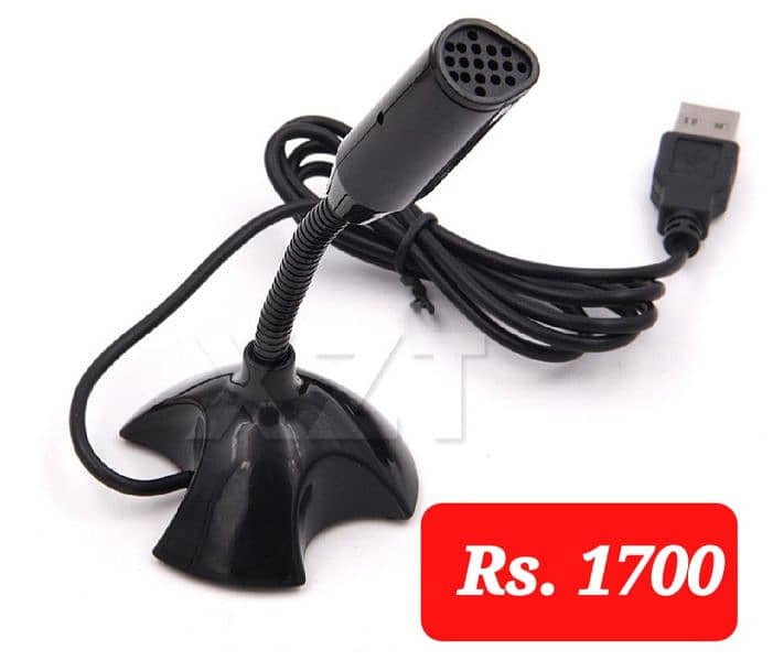 USB Microphone (Mic) For for PC | Notebook | Laptop | Gaming Streaming 0