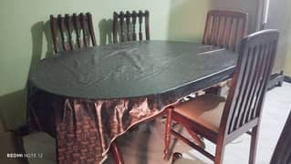 fully wooden sheeshum dining table