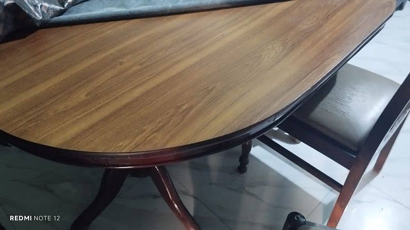 fully wooden sheeshum dining table 1