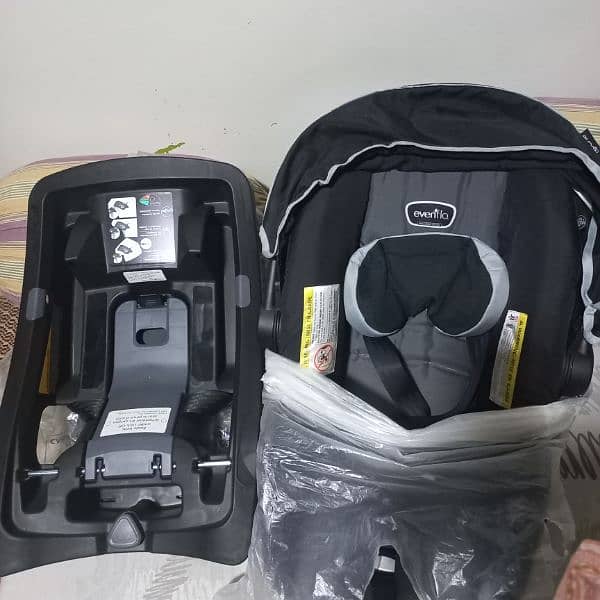 car seat + stroller 1