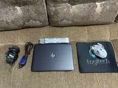 HP ELITEBOOK 820 G3 WITH ORIGINAL CHARGER AND ACCESSORIES