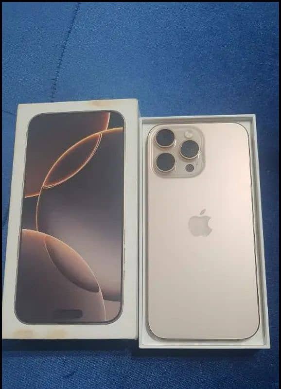 Iphone 16 pro max just box open 0