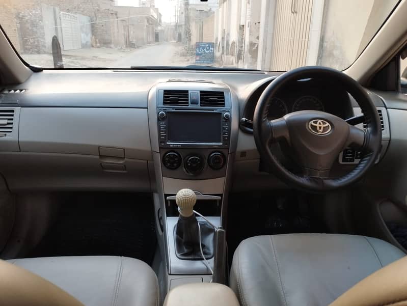 Toyota Corolla XLI 2009 8