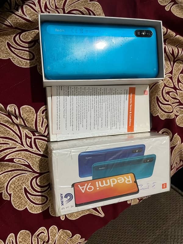 Redmi 9a 2/32 pta approved with box 1