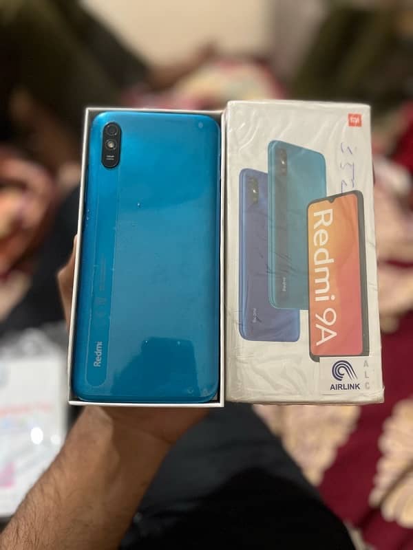 Redmi 9a 2/32 pta approved with box 10