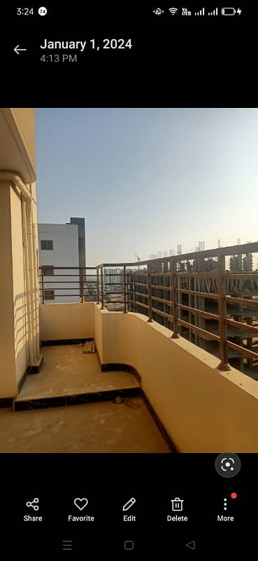 Burj Ul Uhad Brand New Luxuries Flat 3 Beds DD West Open In Jinnah Avenue Malir Cantt 10