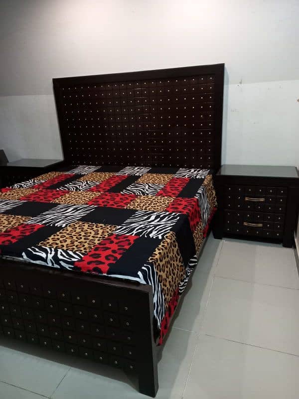 Habitt  bedroom set new condition urgent sale 0