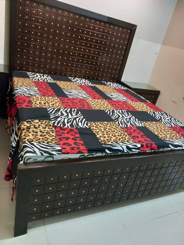 Habitt  bedroom set new condition urgent sale 2