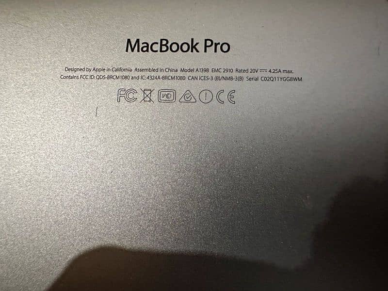 Macbook pro 2015 5