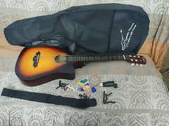 Guitar with all accessories