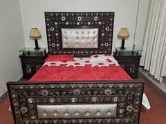 original wooden bed