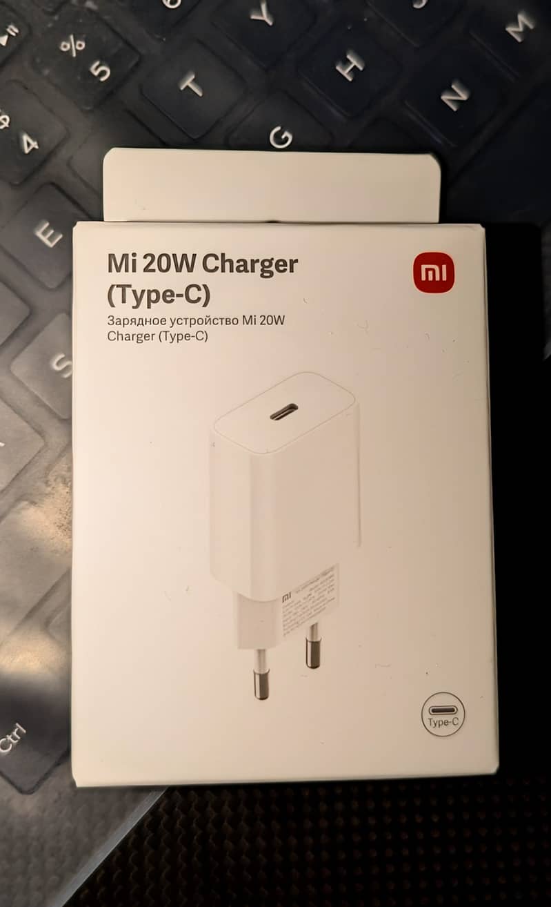 Mi Original 20 Watt Type C charger (With Box) 0