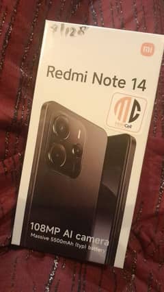 Redmi note 14, 8gb/128