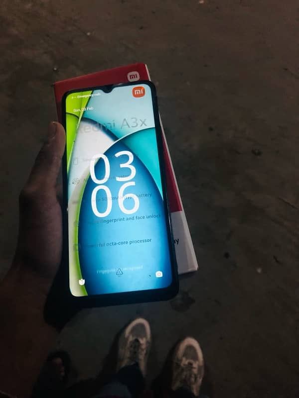 Redmi A3X With Box And Charger 4