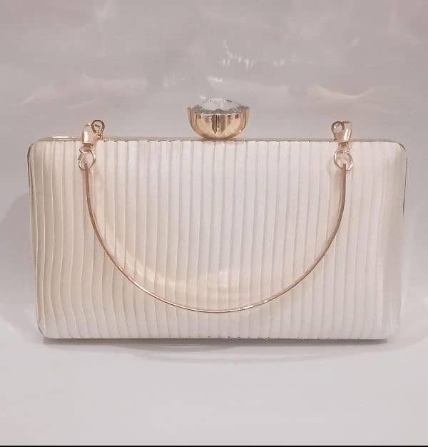 Girls Rexine Textured Fancy Clutch 5