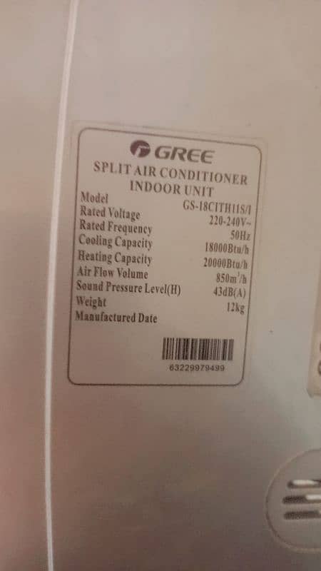 Gree inverter Split Ac for sale 2