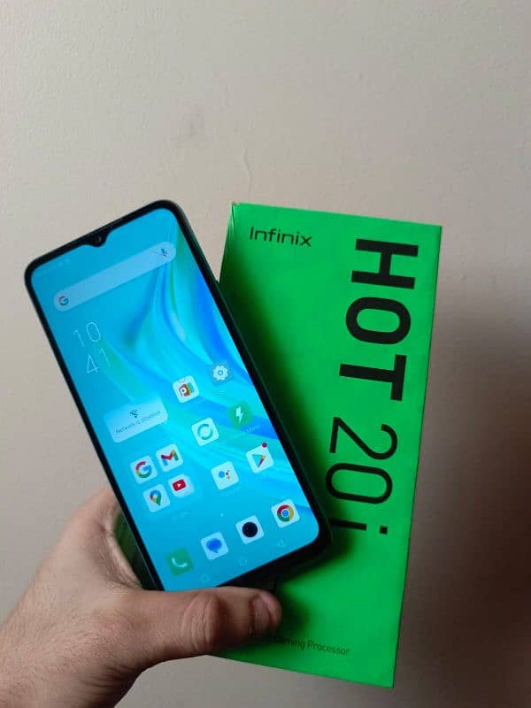 Infinix Hot 20i Sealed With box urgent sell 1