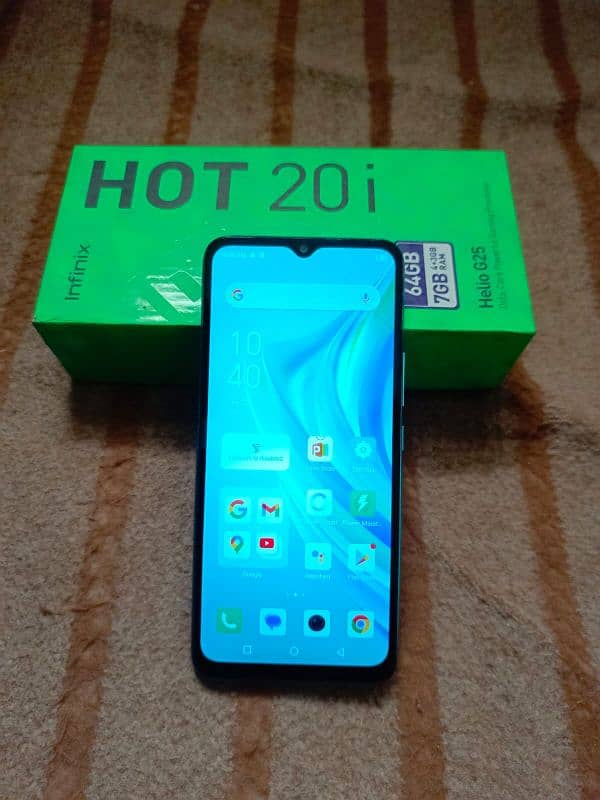 Infinix Hot 20i Sealed With box urgent sell 2