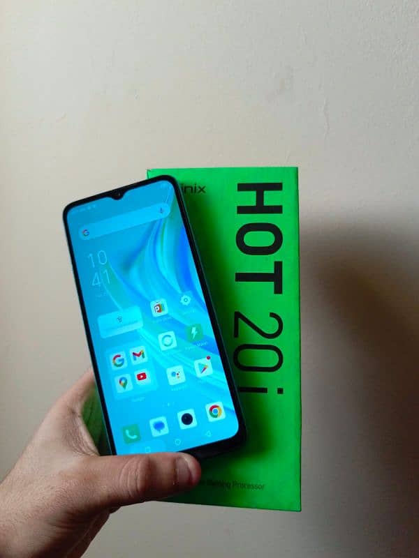 Infinix Hot 20i Sealed With box urgent sell 3