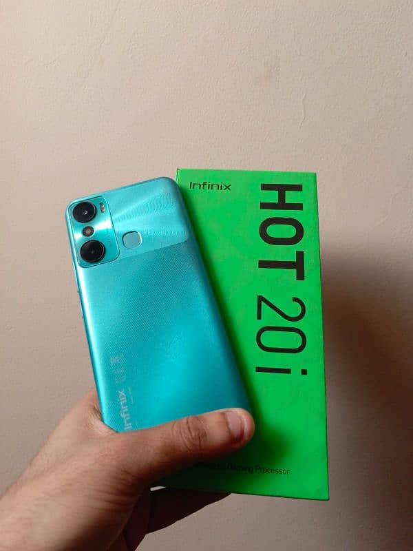 Infinix Hot 20i Sealed With box urgent sell 8