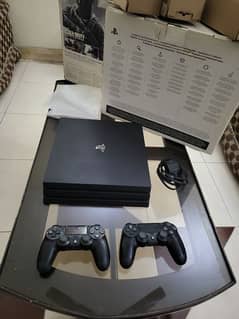 Ps4 pro playstation 4 pro seal 1tb with Box