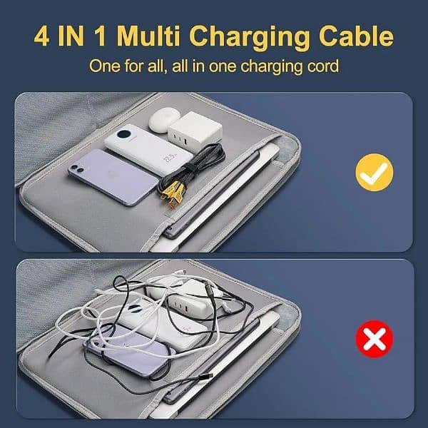 Charging 4 in 1 Cables | Milty Type Cables 4