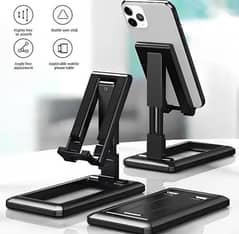 Premium Black Abs Plastic Tripod Stand _1 Pcs