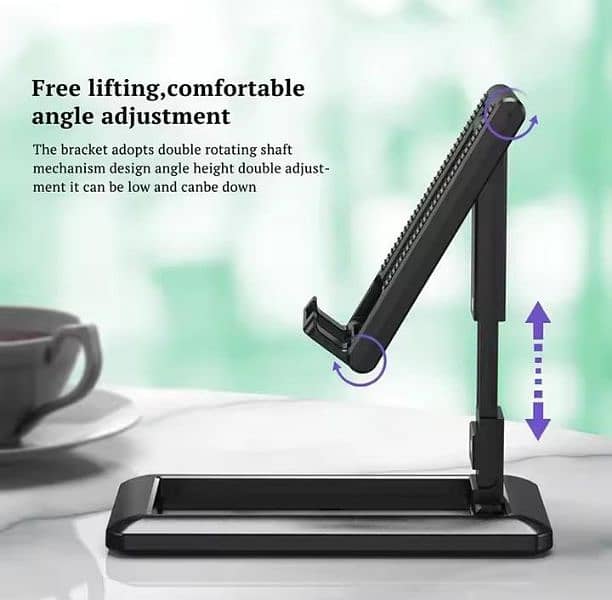 Premium Black Abs Plastic Tripod Stand _1 Pcs 3