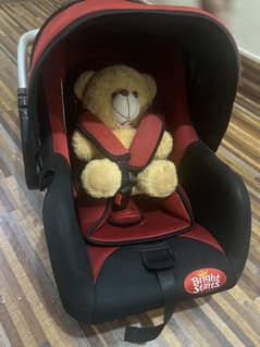 Bright Starts Kids car seat (Red & Black)