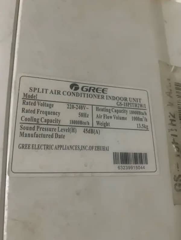 gree ac 1.5 ton 3