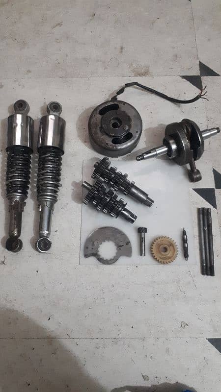 Some Parts Of Kawasaki Gto 125 0