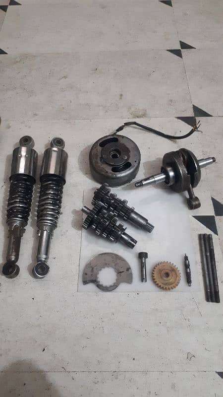 Some Parts Of Kawasaki Gto 125 1