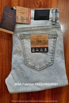  Premium Branded Export Jeans | A+++ Quality | Free Delivery