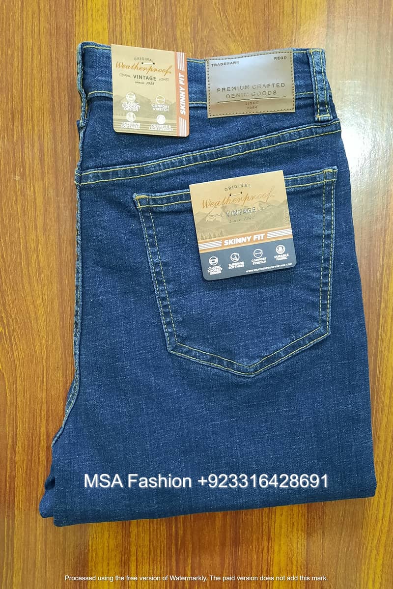  Premium Branded Export Jeans | A+++ Quality | Free Delivery 1