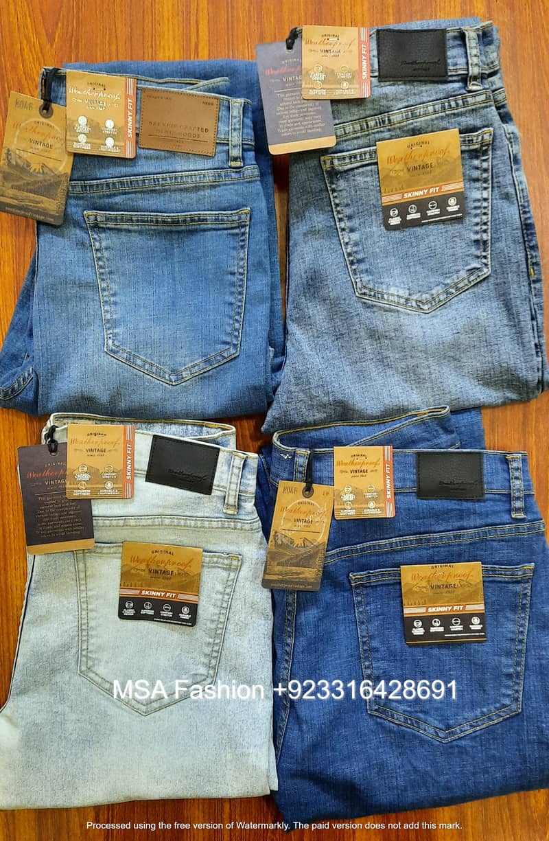  Premium Branded Export Jeans | A+++ Quality | Free Delivery 3