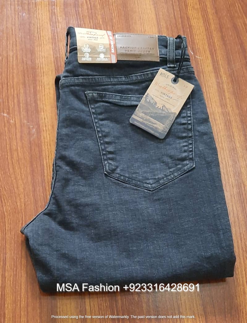  Premium Branded Export Jeans | A+++ Quality | Free Delivery 8