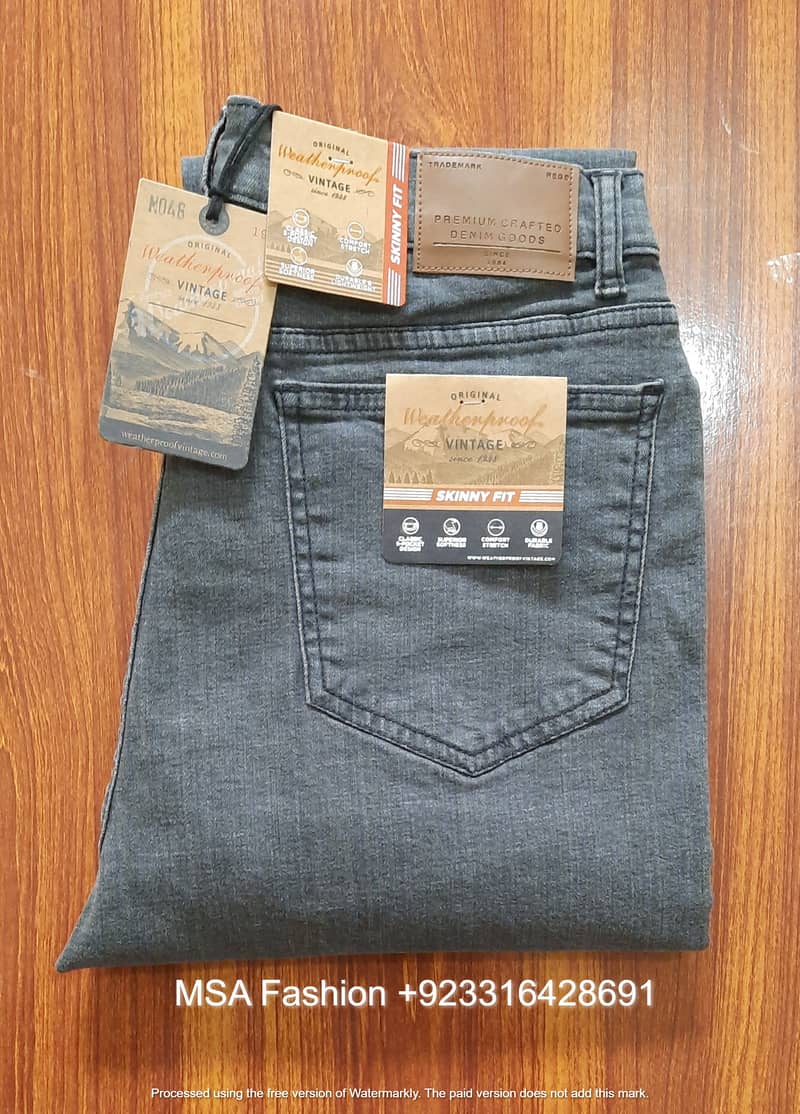  Premium Branded Export Jeans | A+++ Quality | Free Delivery 10