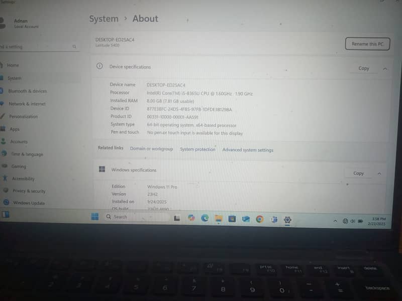 dell latitude 5400 2