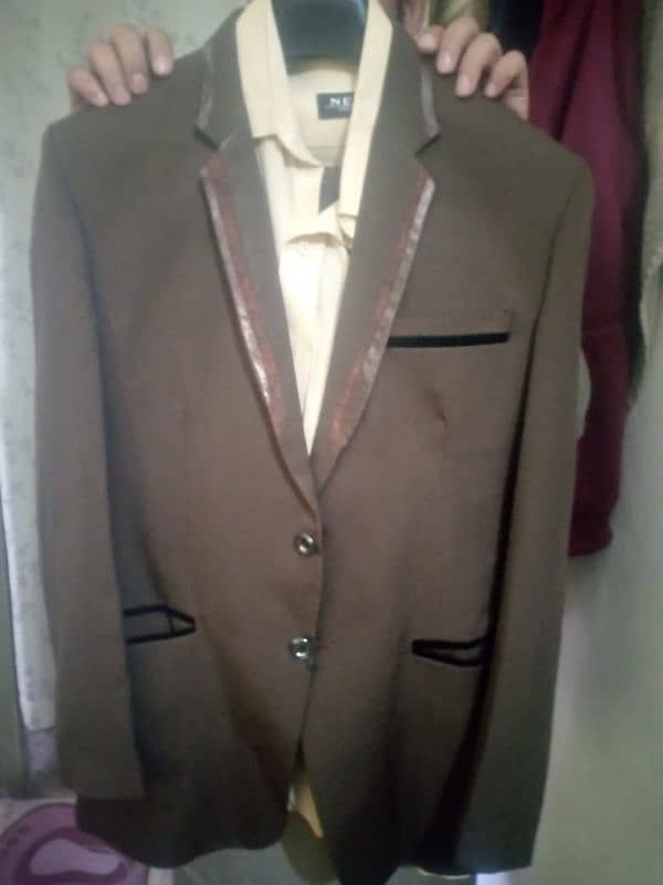 2 pieces new pent coat only 2 times wear waist 34 3