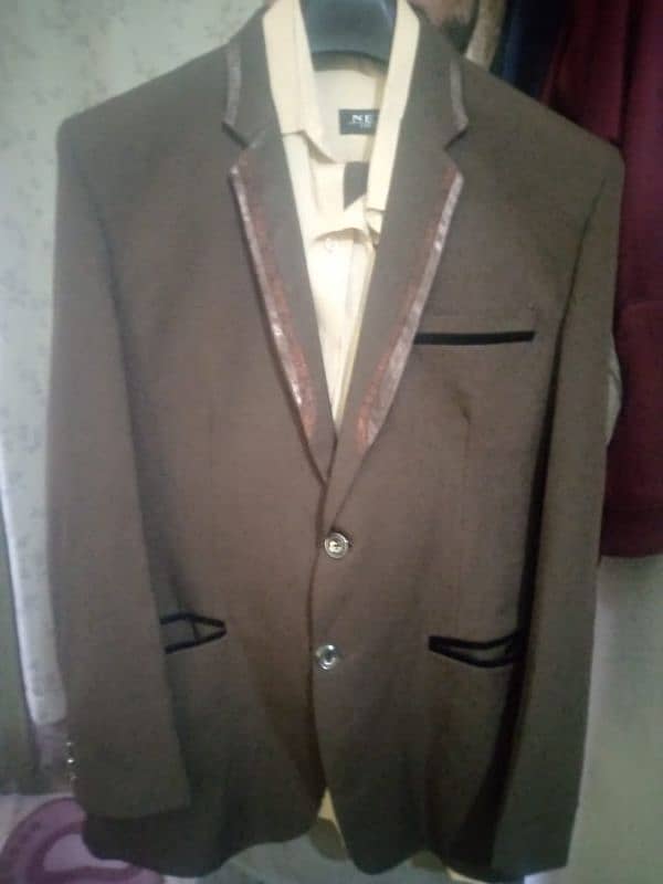 2 pieces new pent coat only 2 times wear waist 34 4