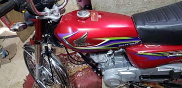 Honda 125 cg 2017 model for urgent sale