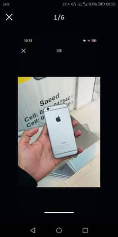 iPhone 6 pta proved very urgent 03213359295