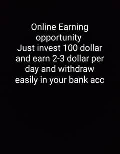 Part time Online Earning opportunity