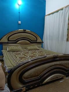 Repairable Bed For Sell Everything Is Okay  Just Minor Damages