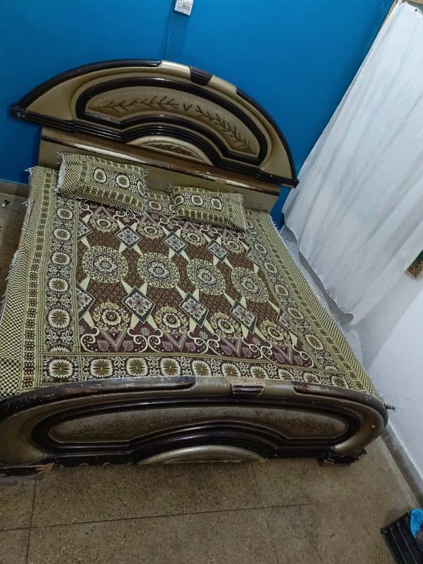 Repairable Bed For Sell Everything Is Okay  Just Minor Damages 1