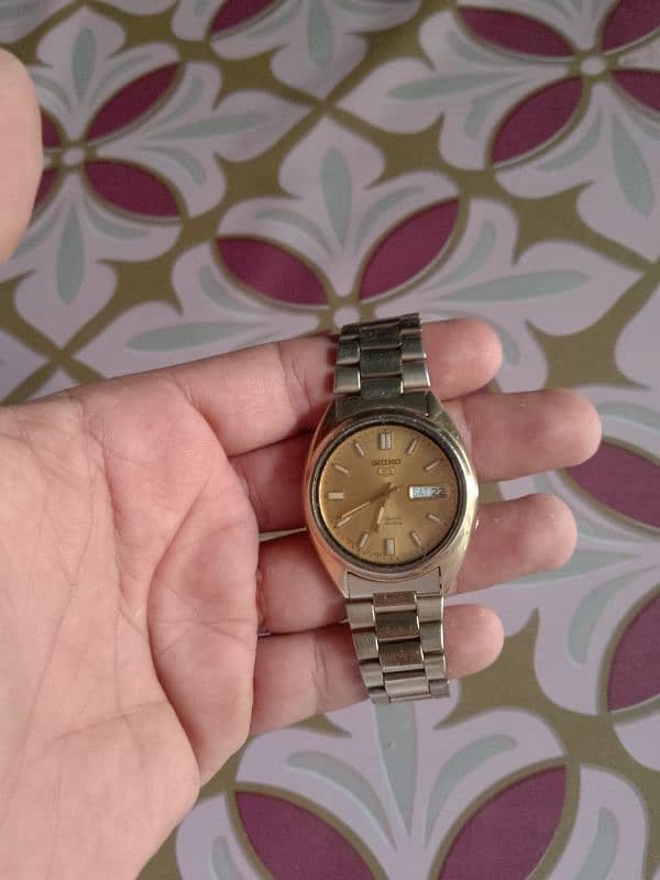 seiko 5 original watch 100% 1