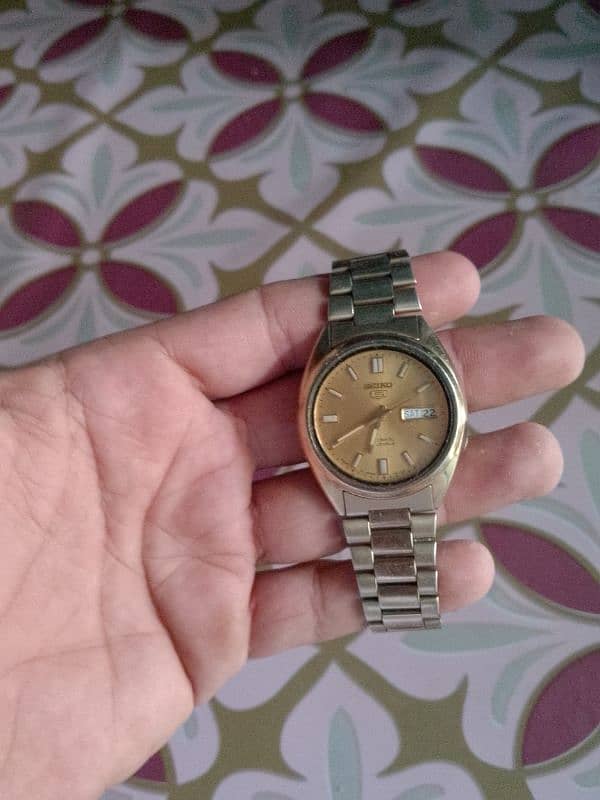 seiko 5 original watch 100% 3