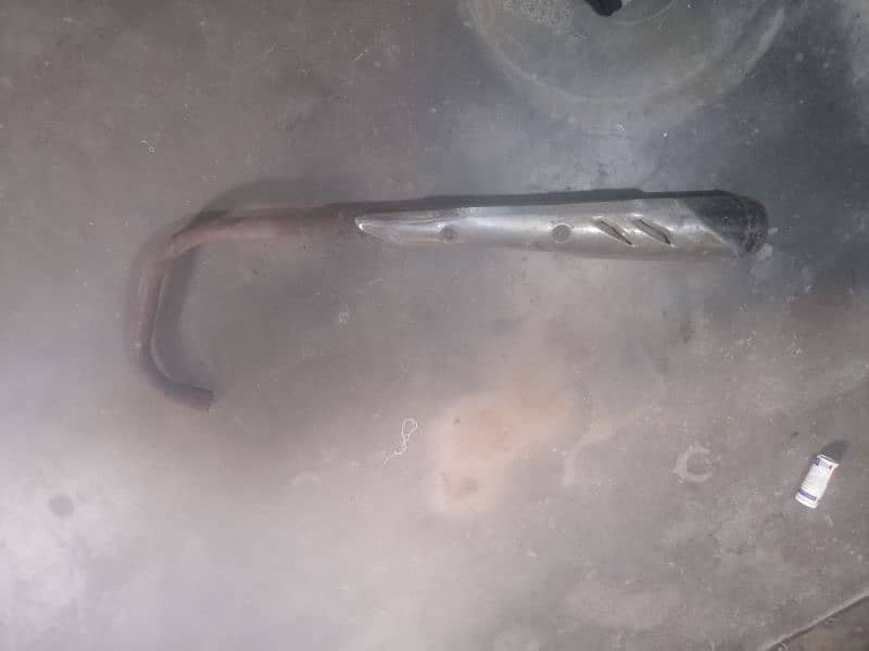 honda CG 125 Exhaust 1