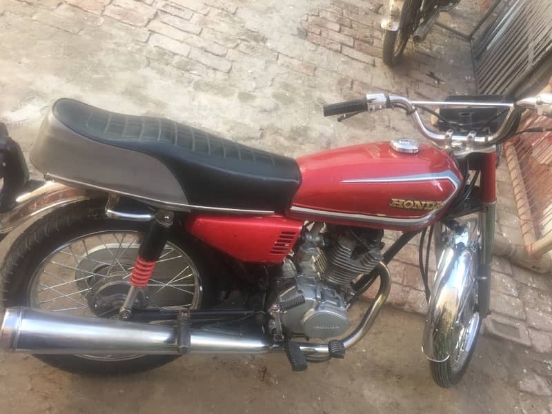 Honda CG 125 1985 Smart Card 0